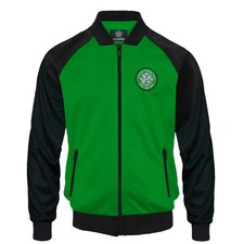 Celtic FC Official Soccer Gift Boys Retro Track Top Jacket