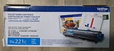 Brother TN221C Genuine Original Cyan Laser Toner for HL-3170CDW HL-3150CDN