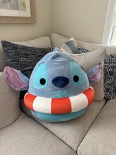 Disney Lilo  Stitch Squishmallow Stitch at the Beach 24" Jumbo Plush