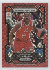 2023-24 Panini Prizm Turkish Airlines EuroLeague Red Power 27/75 Devon Hall 1pe9
