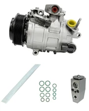 RYC Remanufactured AC Compressor Kit EE42 Fits Lincoln MKS 3.7L V6 Turbo 2015