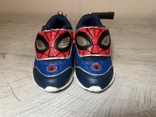 Spiderman Light Up Shoes Boys Size 8