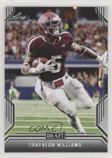 2019 Leaf Draft Trayveon Williams #68 1k9