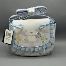 Cinnamoroll Butterfly Coquette Ribbon Crossbody Bag Purse NEW