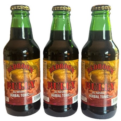 Bedroom Bully all Natural Herbal  tonic-drink  - 7 fl oz each ( 3 PACK )
