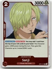 Sanji OP01-013 Prices | One Piece Romance Dawn | One Piece Cards