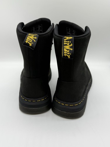 Botas de Combate Dr. Martens Crewson Negras Nubuck Con Cordones Para Hombre Talla 9 Para Mujer 10 - Imagen 5 de 7