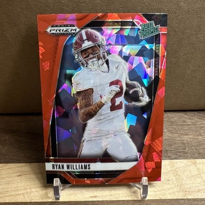 2025 Panini Prizm Draft Picks - Ryan Williams #151 Red Ice Prizm (RC)