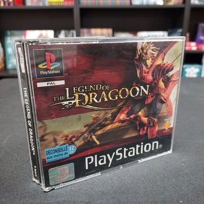 The Legend Of Dragoon – PS1 – Version Promo Presse Française – Disques Comme Neufs