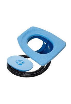 Trenntoilette Privy 500 mit Isoliersitz Blau