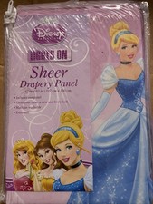 Disney Princess Sheer Drapery Panel