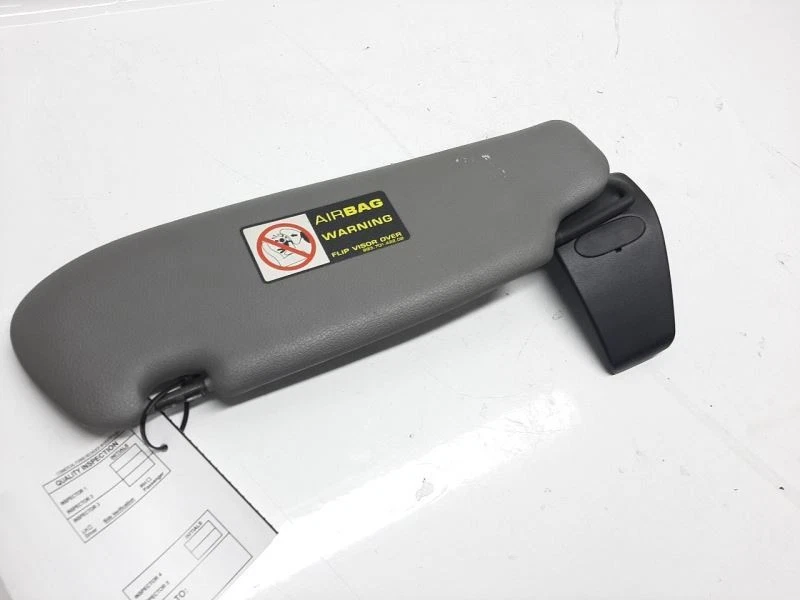 Porsche Boxster 986 Right Sun Visor Shade Panel Passenger Gray 99656160800 - Image 2 of 4