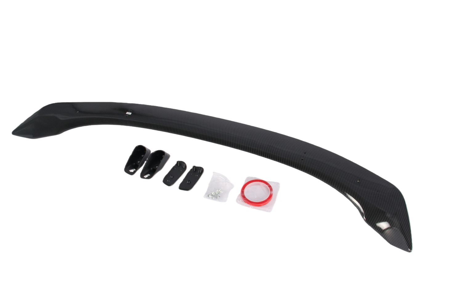 Carbon Fiber Rear Trunk Spoiler Lip Roof Tail Wing For Maserati Quattroporte
