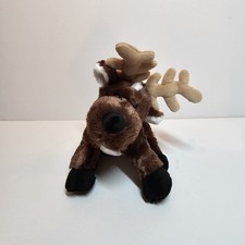Ganz Webkinz Reindeer Plush Stuffed Animal Soft HM137 No Code