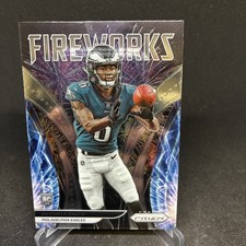 2021 Panini Prizm - Fireworks Devonta Smith #F-12 No Huddle Prizm (RC)