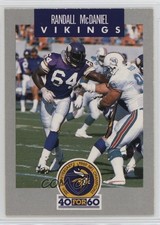 1989 Minnesota Vikings Police Randall McDaniel #7 HOF 14pi