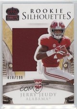 2020 Chronicles Draft Picks Crown Royale Collegiate Silhouettes Jerry Jeudy 1o3y