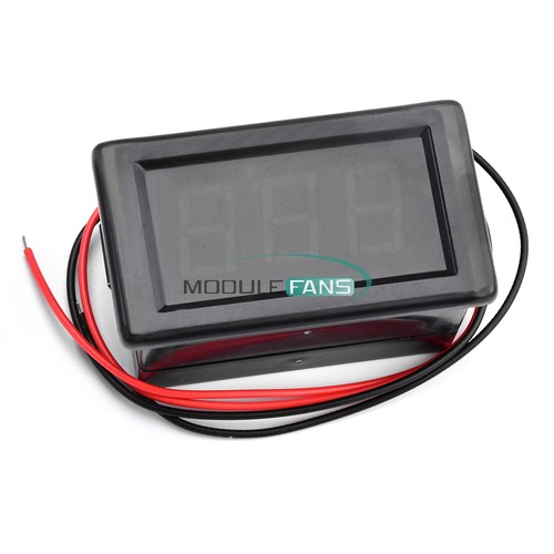 0.56" 2 Wire Digital Voltmeter LED Volt Voltage Meter DC5V~120V Red - Picture 4 of 9