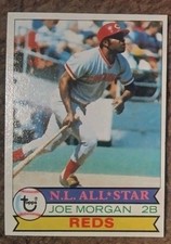 1979 Topps Baseball Joe Morgan All-Star Card #20 In Ex-nm Condition