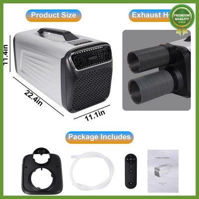 5200BTU Tent Air Conditioner Portable AC For Camping Outdoor Use Lightweight AC