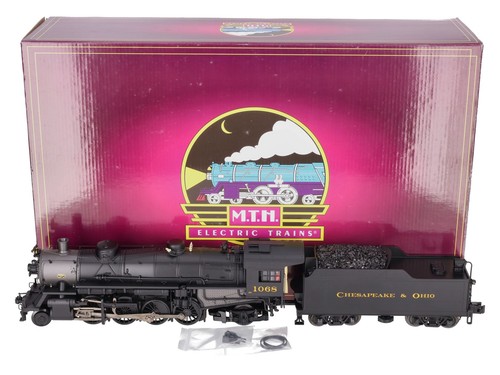 MTH 20-3644-1 O Chesapeake & Ohio 2-6-2 USRA Light Mikado Steam Loco con PS3 LN | Zustand: Used