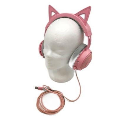 Razer Headset Gaming Zubehör Kraken Kitty Edition Schwarzes Katzenohr Design Spi
