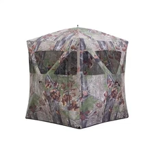 Radar Pop-Up Hunting Blind – Bloodtrail Backwoods Camo Portable Ground Blind