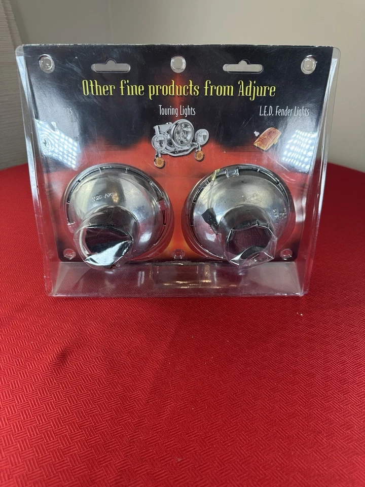 Новый трехполосный прожектор AdJure пара 4,5 дюйма для Harley Davidson сменный DOT Cruiser - Изображение 3 из 4