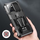 For Samsung Galaxy S25 Ultra S24 FE A35 A55 A16 A25 Phone Cover Magnetic Bracket