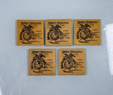 5pc New York Standard Watch Co. Size 16 Pocket Watch Hairsprings 12 60pc Total