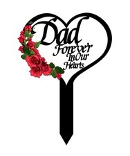 Personalized Memorial Grave Markers for Cemetery Decorations  Commemorations