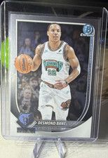 NEWWW Topps 2025 Bowman Chrome Desmond Bane BCV-38 Memphis Grizzlies NBA Card