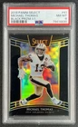 1/1 MICHAEL THOMAS PSA 8 2018 PANINI SELECT #41 BLACK PRIZM CONCOURSE 1/1 SAINTS