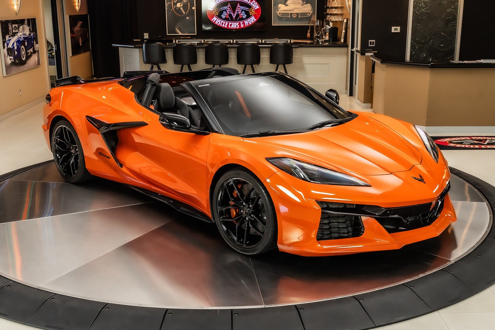 2025 Orange Chevrolet Corvette Z06 3LZ | C8 Corvette Photo 9
