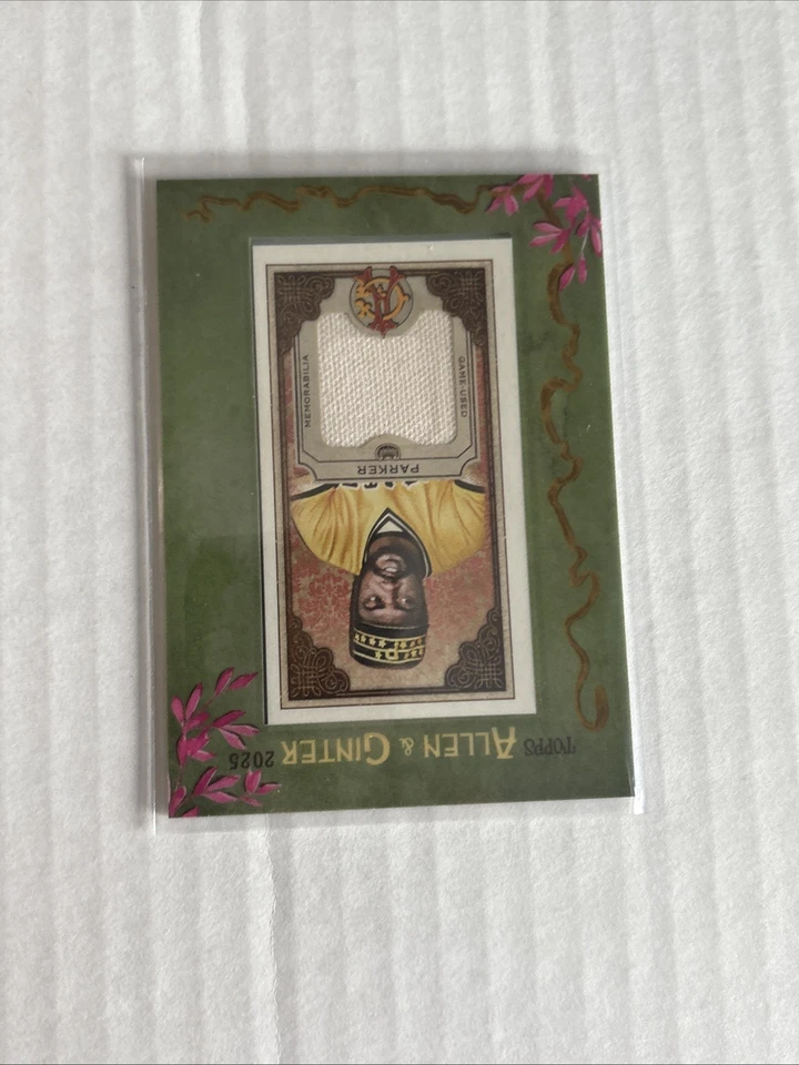 2025 Topps Allen & Ginter Дэйв Паркер В Рамке Мини Реликвия ИГРОВАЯ ОДЕЖДА - Изображение 2 из 4