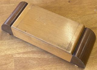 Beautiful Vintage Music Jewellery Cigarette Box Thorens Swiss Movement Wind Up