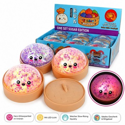Dumpling mit Herz Partikel mit Licht LED