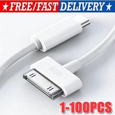30-Pin To USB C Adapter Charging Data Sync Cable for IPhone 4 4S 3GS IPad 3 Lot