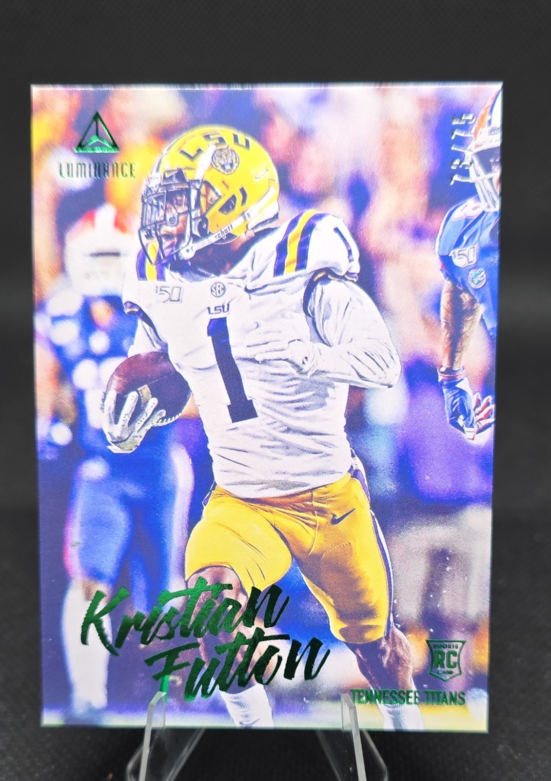 Kristian Fulton Panini Luminance #131 Green