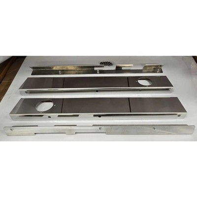 Strap Mount Air Cleaner Light Panel W/ Watermelon Light Holes For Peterbilt