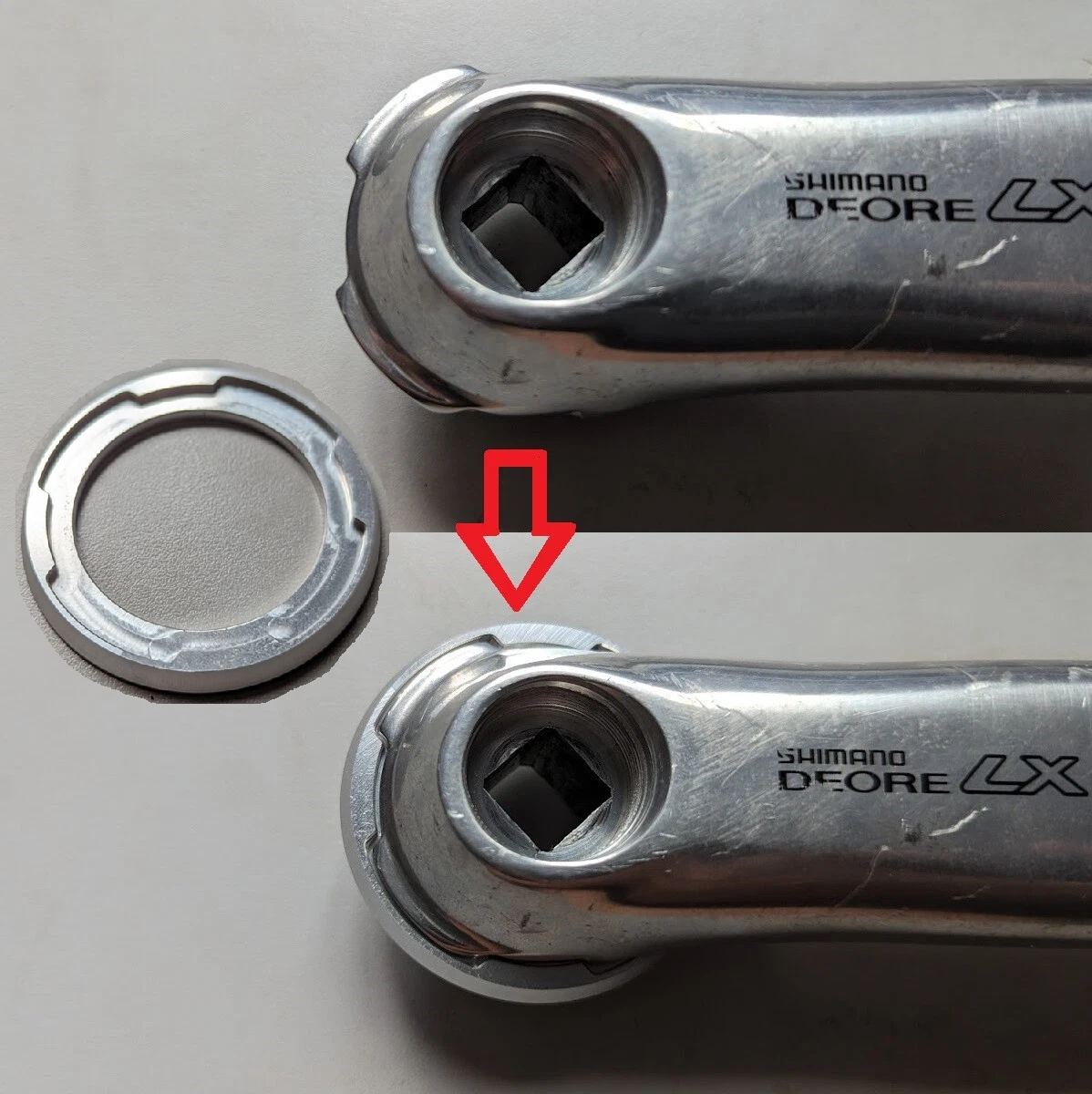 deore lx xt コンポセット　m739 m569 Shimano Deore XT LX M739 M569 Crank Spider 110/74BCD 104/64BCD