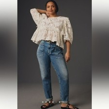 Anthropologie Pilcro The Wanderer Mid-Rise Relaxed Jeans - Size 32