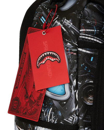 Sprayground Full Mechanical Shark DLXR B7536 Unisex L Multicolor Backpack GBS100 - Picture 17 of 17