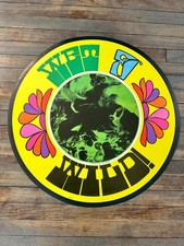 Vtg Rare psychedelic Seven Up On The Rocks Went & Wild 7-Up Soda Festoon Poster