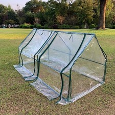 Spacious Design Plant Sun Cover Sturdy Steel Frame Waterproof PE Cover