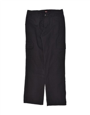Dickies Damen Straight Cargo Hose W32 L31 Schwarz Polyester AS03