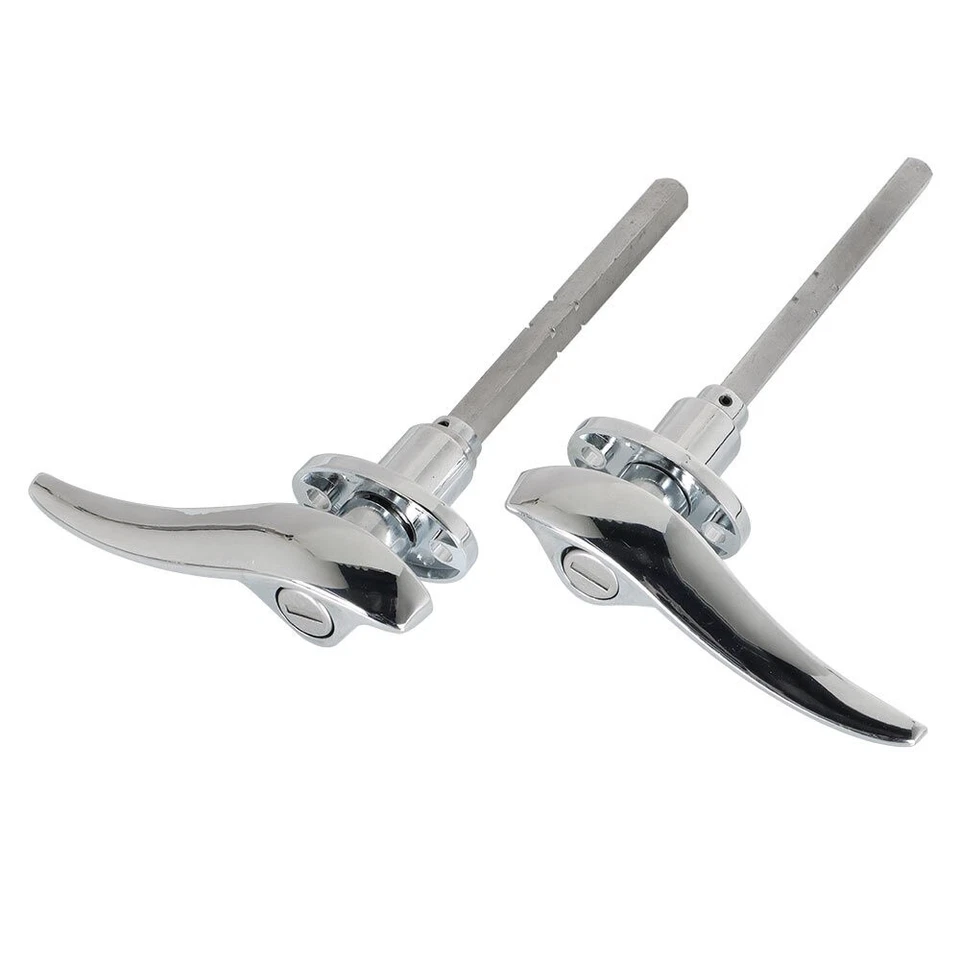 2x Manijas de puerta de bloqueo exterior para Ford Modelo 18 3 ventanas 1932 Modelo 40 1933-34 Foto 3 de 4