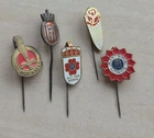 Vintage World War 2 H7 Alt For Norge Veteran Army Military stick pin badges