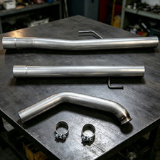 3 Stainless Steel Exhaust Pipe For Dodge Ram 1500 2014-2018 2015 2016 2017 3.0l