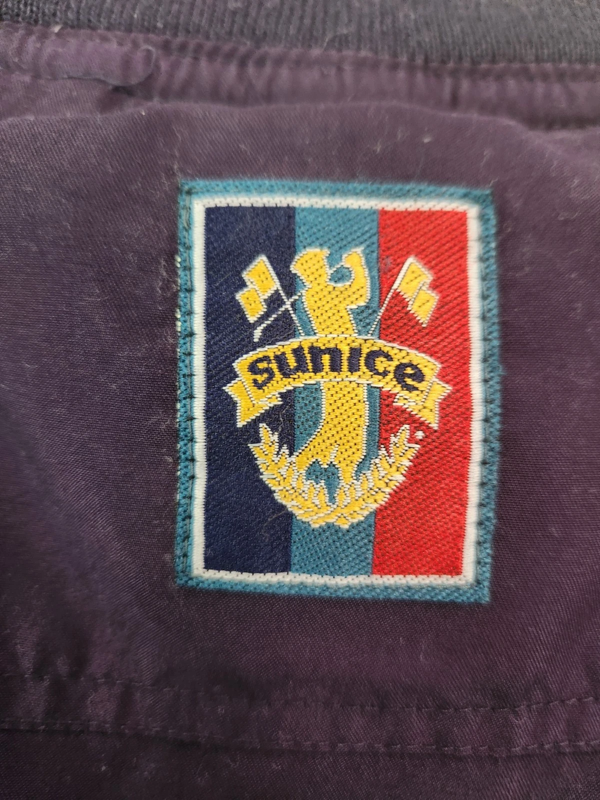 Sun Ice Vintage Navy Blue Sleeveless Pullover Vest L Made in Korea - product detail image 10